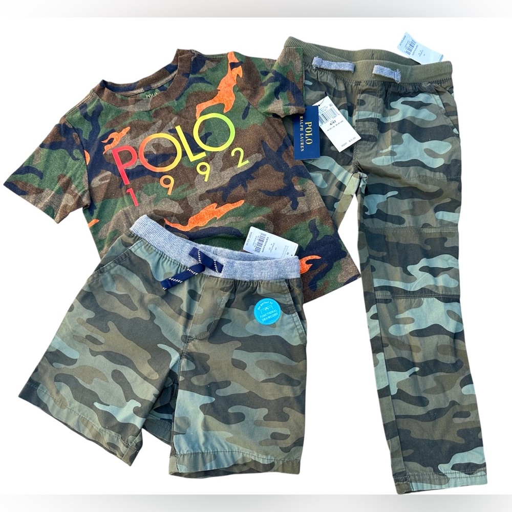 Kids♠️Camo Outfit Set